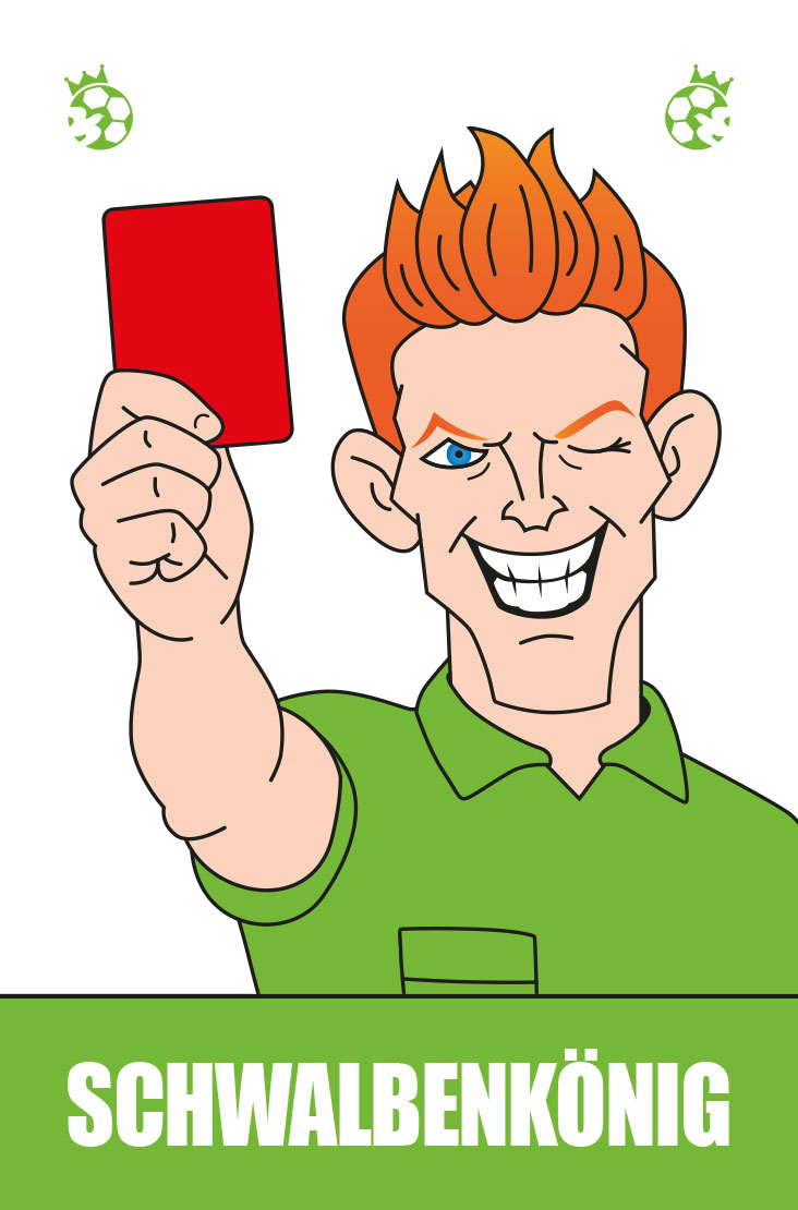 Schwalbenkönig Spielkarte 2